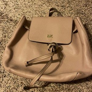 Michael Kors backpack rose in color. NWOT.